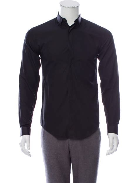 dior homme button-front shirt hardior|Dior designer shirts for men.